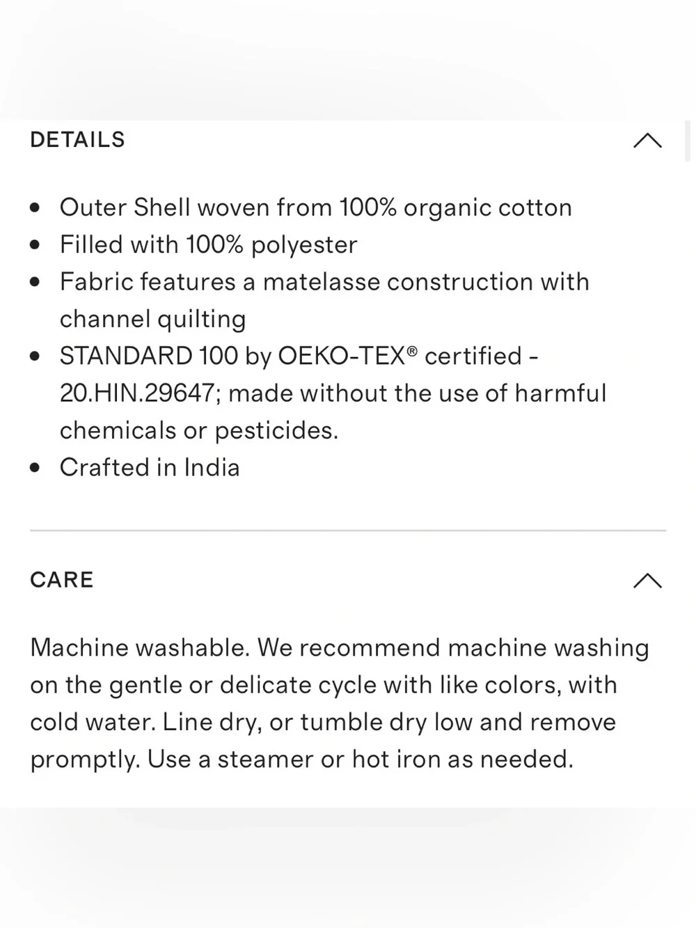 NEW Quince Organic Cotton Channel Stitch Coverlet, Twin (Charcoal)